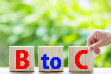 木製 ビジネスイメージ BtoC