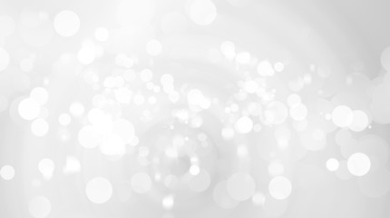 white blur abstract background. bokeh christmas blurred beautiful shiny Christmas lights