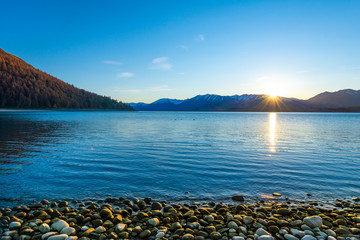 Sunset at Lake Tekapo ,New Zealand 
