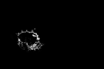 Water droplet as background