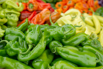 Fresh Organic Peppers