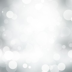 white blur abstract background. bokeh christmas blurred beautiful shiny Christmas lights