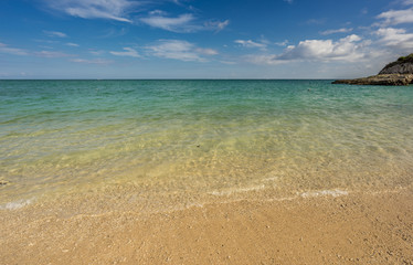 Fototapeta na wymiar Mibaru Beach, Okinawa