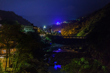  Starry sky nightview in Wulai  taipei taiwan
