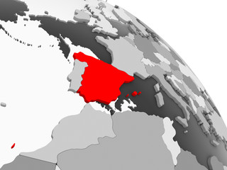 Obraz premium Map of Spain