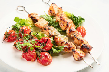 Chicken skewers