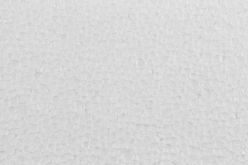 White polystyrene foam texture