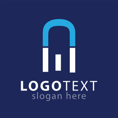 NW Initial letter LED logo vector