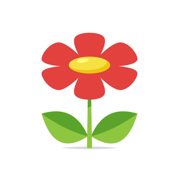 Flower vector isolated illustration