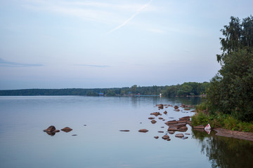 Lake Shartash in Yekaterinburg