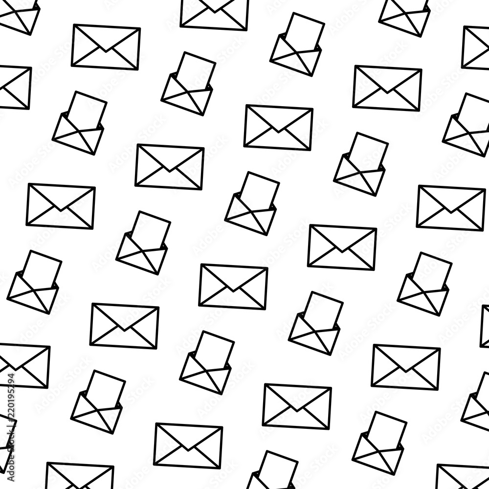 Poster line e-mail communication document message background