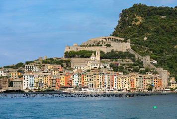 Fototapeta na wymiar Small Town of Portovenere - Liguria Italy