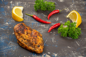 Grilled chicken breast