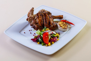 Grilled chicken legs