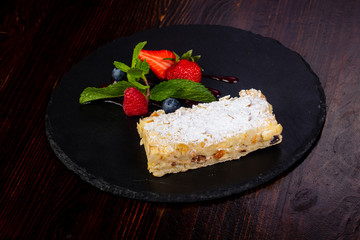 Napoleon layered cake