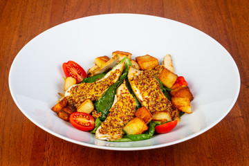 Delicious chicken salad