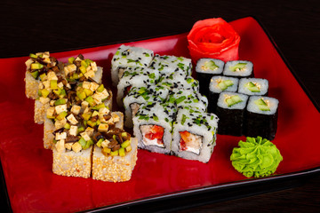 Japanese roll set