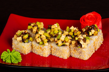 Japanese vegetarian roll