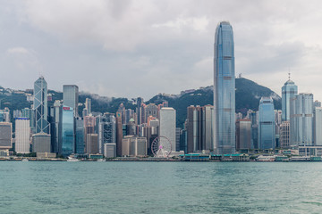 Obraz premium Hong Kong building