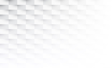 Fototapeta premium White geometric checkered texture pattern. Abstract background.