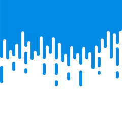 Obraz premium Blue and white background with abstract painted decoration.