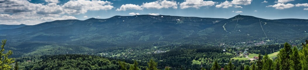 Poland, Karkonosze National Park panoramic view © AlehAlisevich
