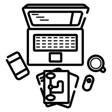programmer icon vector