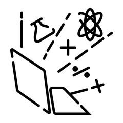 Online study icon