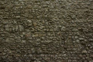 stones old wall background texture with empty space for copy or text