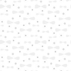 Cute shapes background. Seamless pattern.Vector. かわいい形のパターン