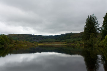 Lake in Scotland.