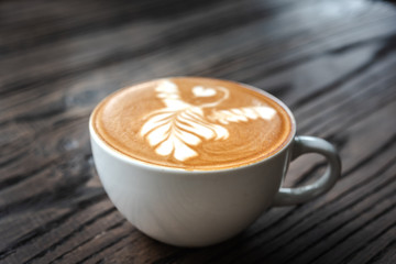 white coffee cup