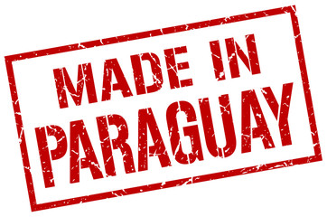 made in Paraguay stamp