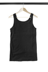 Tank top on clothes rack