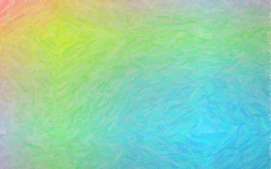 Good abstract illustration of pink, green and blue Crayon paint. Lovely background for your project.