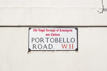 Portobello Road, Notting Hill, London