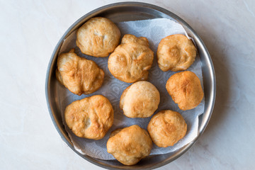 Turkish Fried Dough Crumpets Pisi Halka
