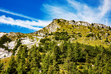 Watzmann massif in the Bavarian Alps near Berchtesgaden