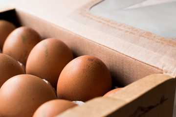 Marking Code Numbers Printed on Egg with Package / Container.