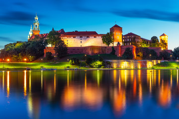 Fototapeta premium Wawel Castle, Krakow, Poland