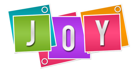 Joy Colorful Squares Rings 