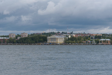 Fototapeta premium Yubileinyi concert hall in Votkinsk