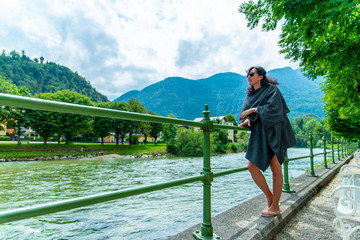 Fototapeta premium Paya | Gray Poncho | Bad Ischl