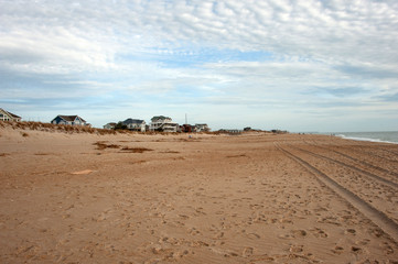 Beach landscape sand