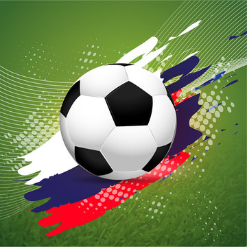 Football vector. Design for banner background ,advertising.