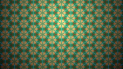 Background with a colorful, diverse cyclic pattern.