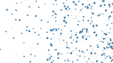 Background with paint. Divorces and drops. Periwinkles.