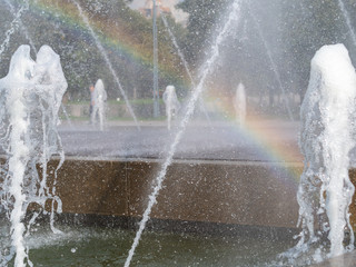fountains In the Park 300th anniversary of St. Petersburg