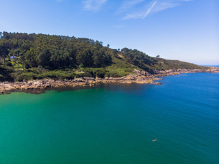 Nadando en el paraiso