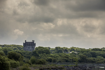 Fototapeta na wymiar Burg in Irland